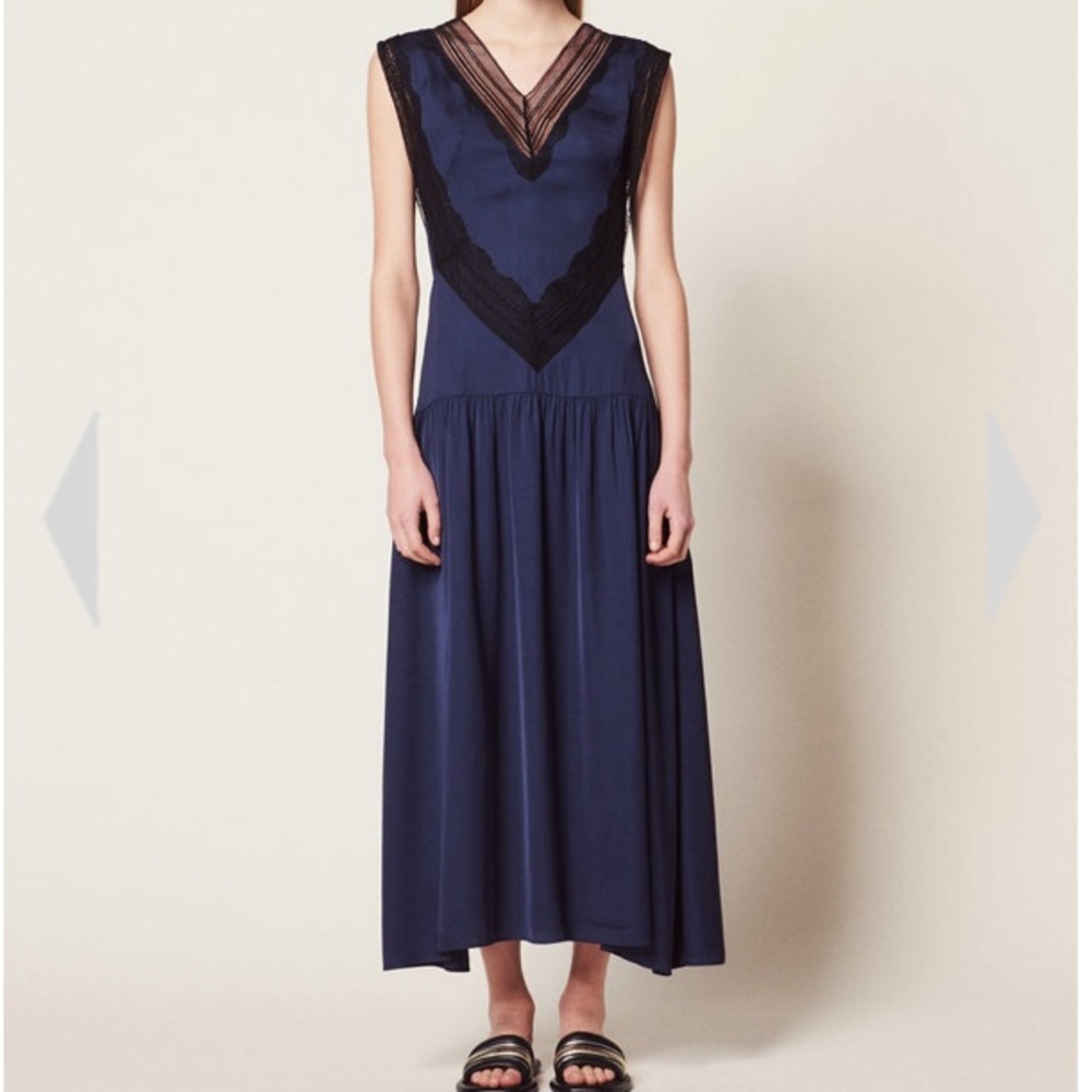 Sandro long dress